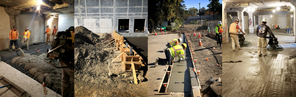 Drake Concrete at work